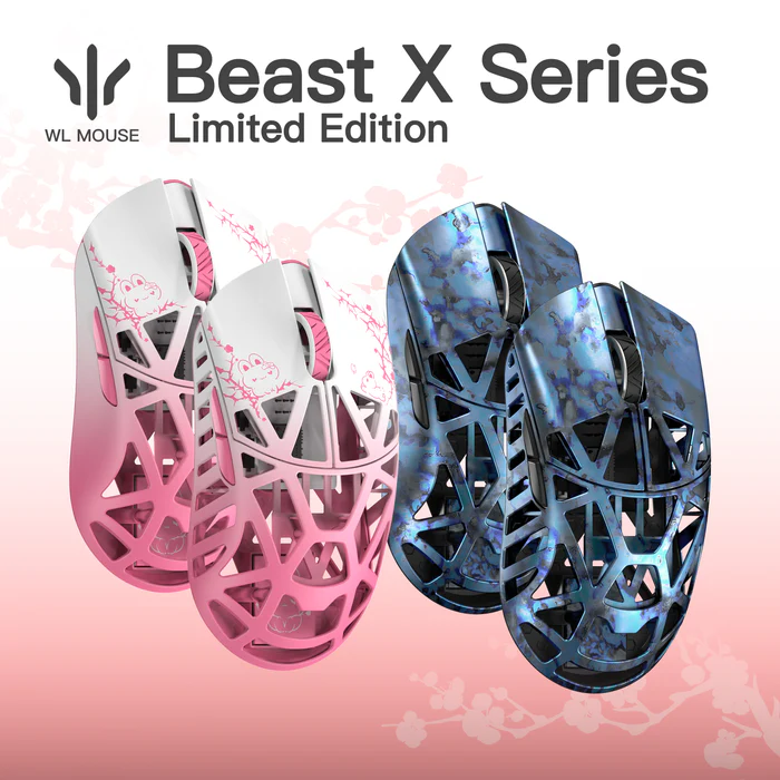 WLMOUSE × KIBU Beast X 3950 IceBlueKB【レビュー】マグネシウム合金