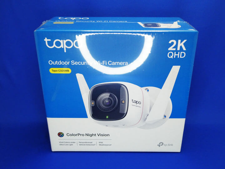 PRレビュー】TP-LInk Tapo C325WB | 屋外セキュリティWi-Fiカメラ