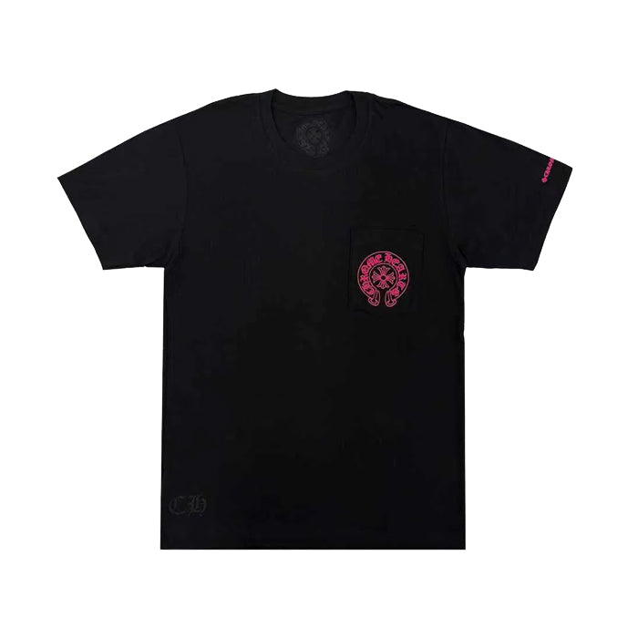 CHROME HEARTS / クロムハーツ CH ピンク シューホース Tシャツ
