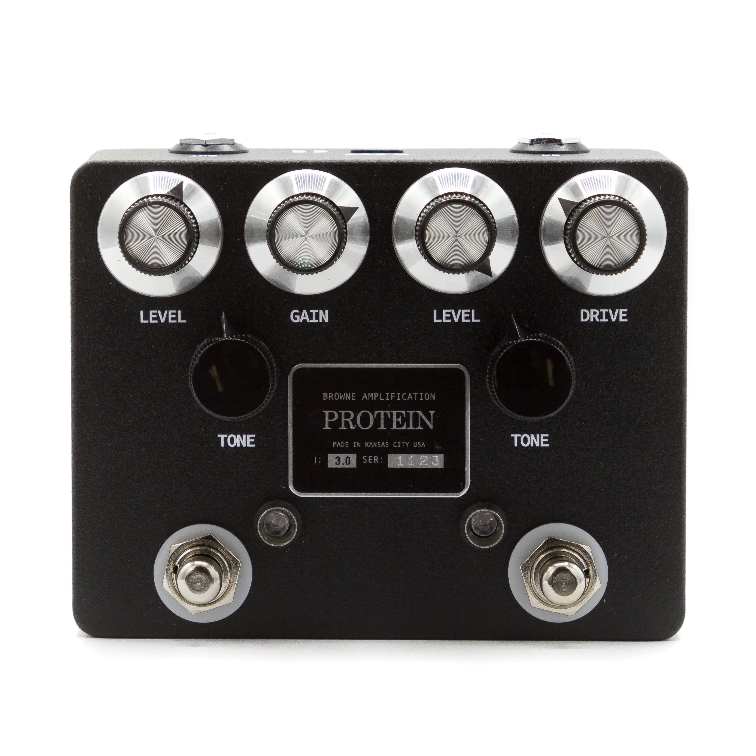 Browne Amplification - Protein Dual Overdrive V3 - Black | Mass