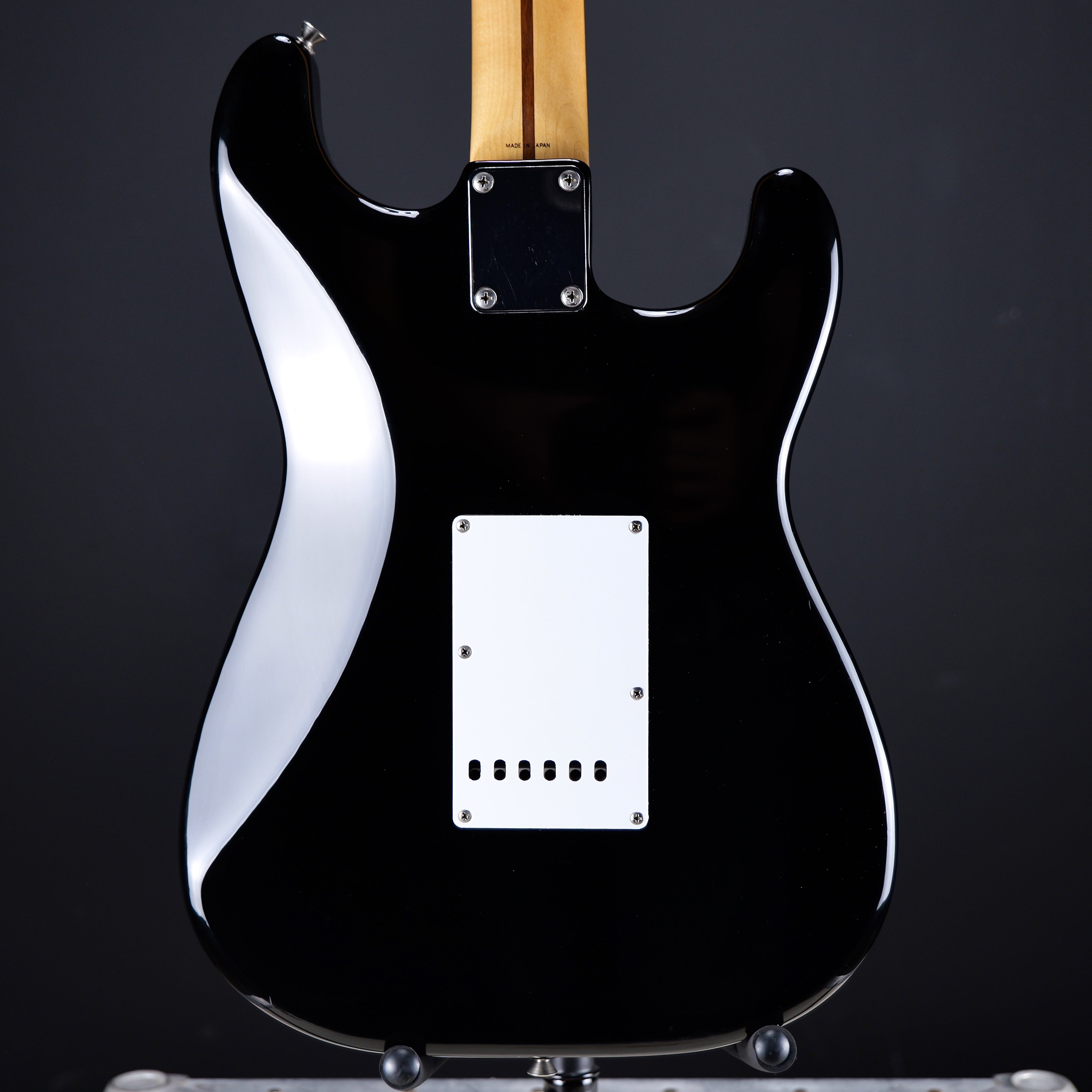 Fender MIJ Stratocaster Black Left Handed – Matt's Guitars