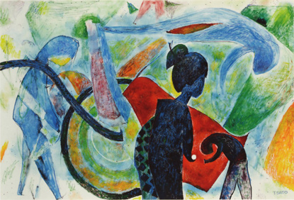 佐藤哲郎 油彩画 Yahoo!オークション -「佐藤哲郎」(絵画) (美術品)の