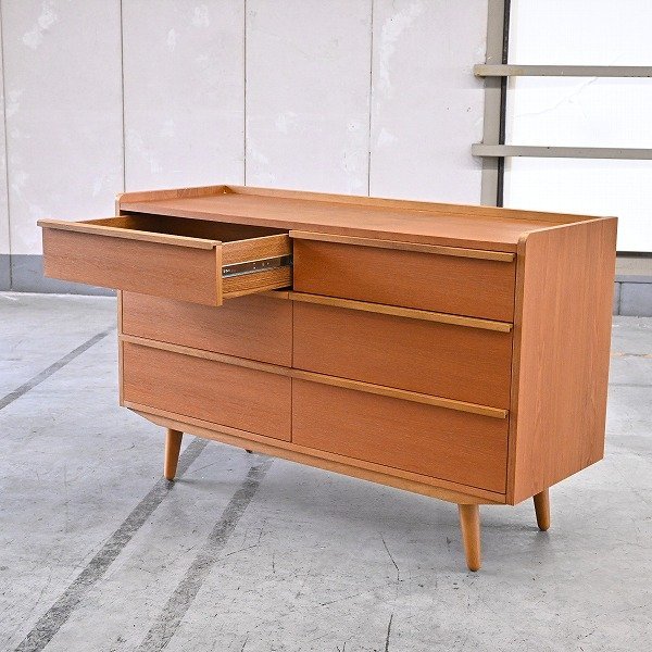 2023/05/06】unico「ALBERO/アルベロ」ワイドチェスト - 中古家具の