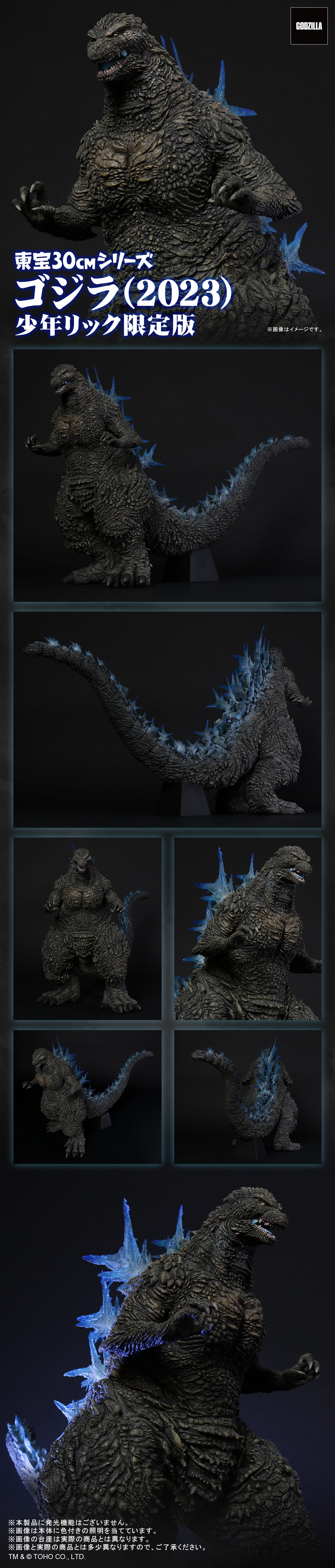 東宝30㎝シリーズ ゴジラ(2023) 限定版 | 商品 | P-GARAGE WEB