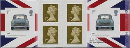 イギリス 2009年ブリティッシュデザインクラシック・切手帳 - 趣味の