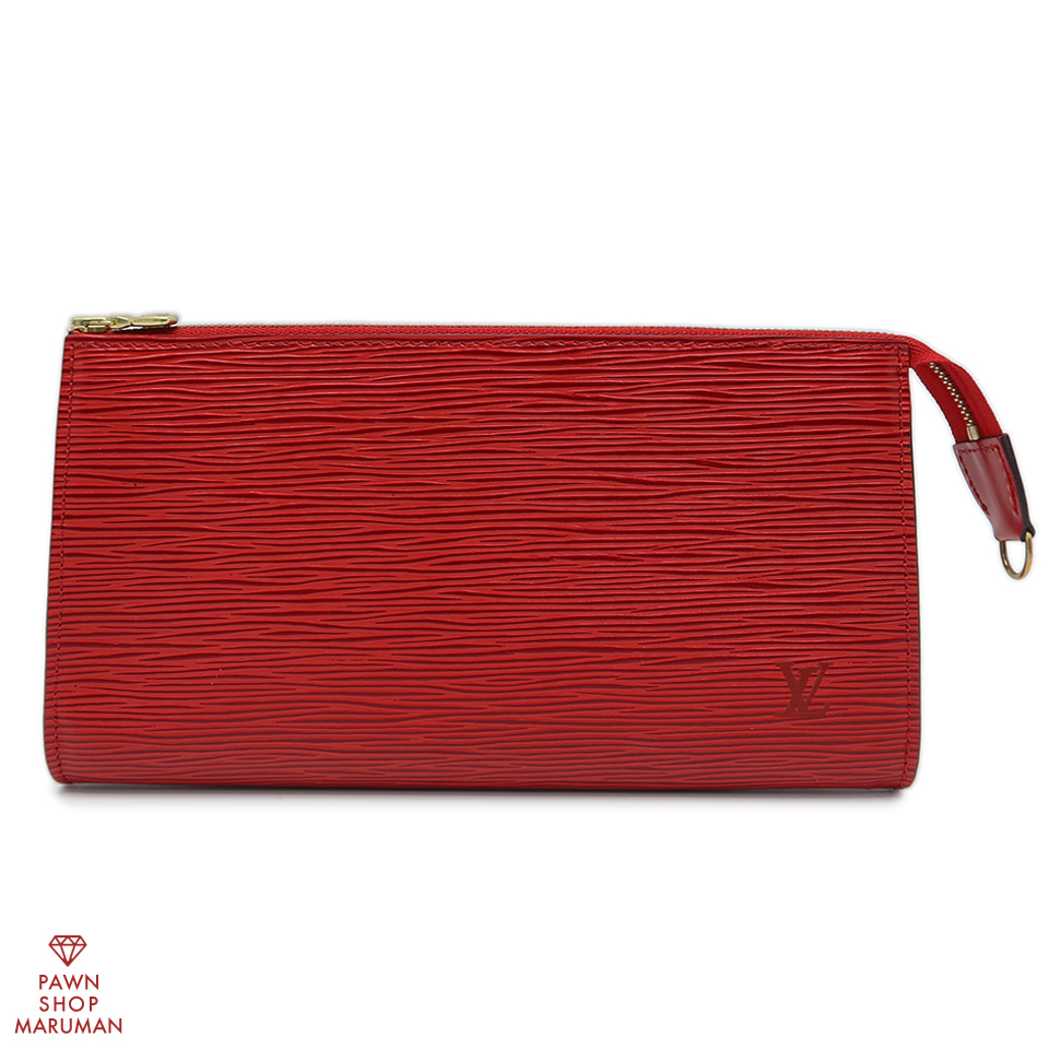 ルイヴィトン ジュエリーケース エピ 巾着袋付 最終破格〜12/10 ［美品