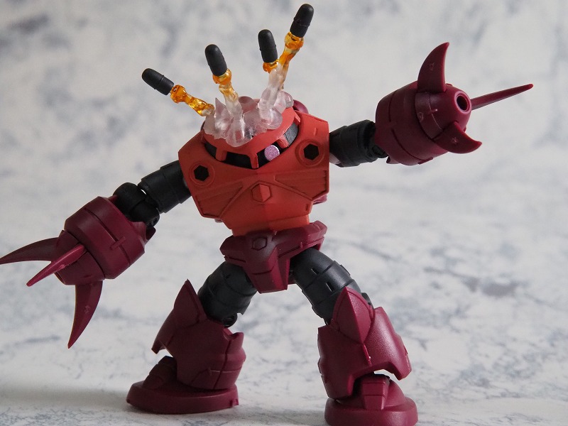 ズゴック ミサイルランチャー モビルスーツアンサンブル 27 リペイント