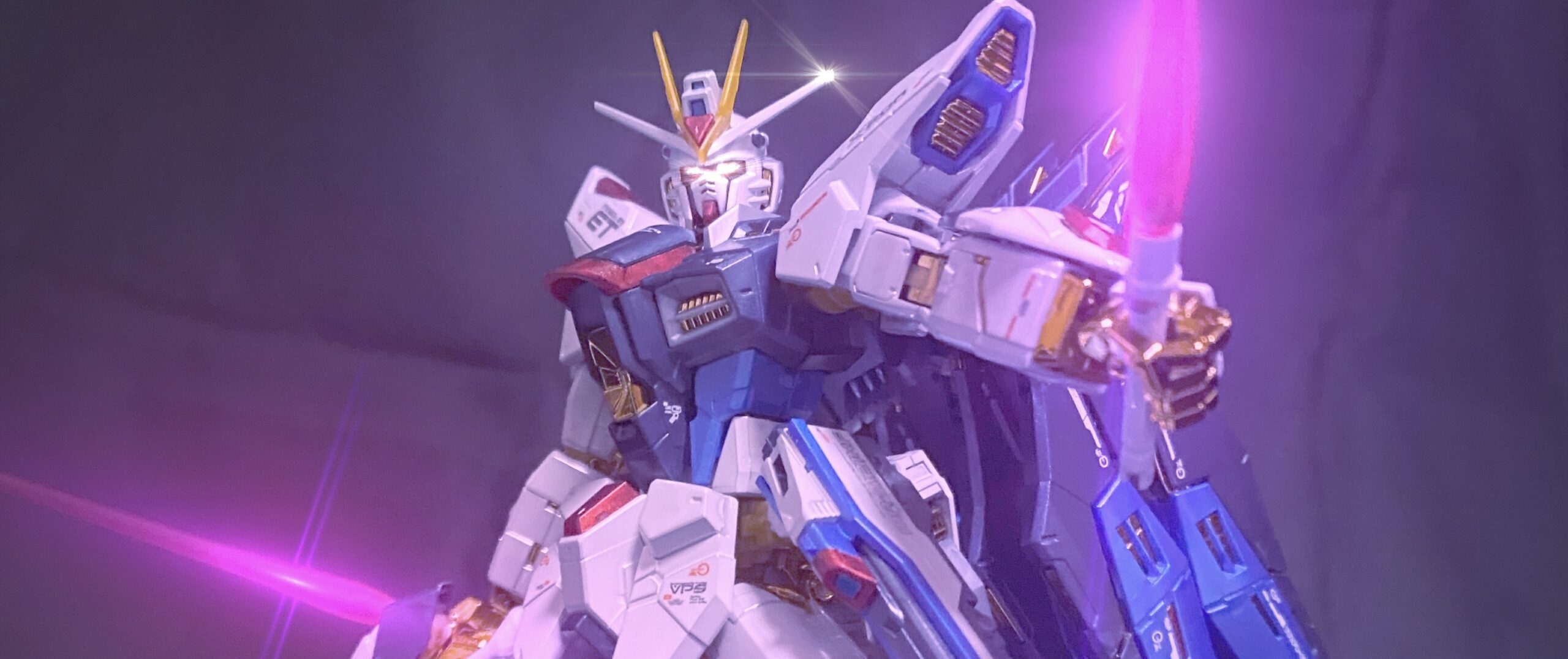 RG ストライクフリーダムガンダム チタニウムフィニッシュ 天空の翼