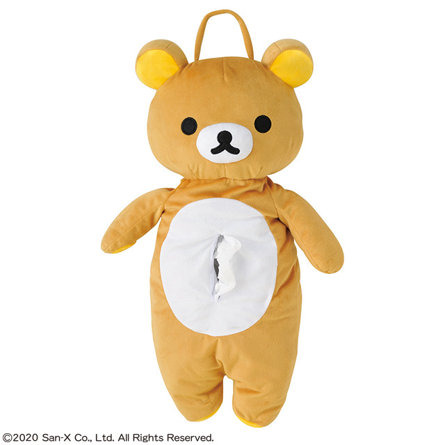 リラックマ リラックマカバー ティッシュカバー | タオル製品をはじめ