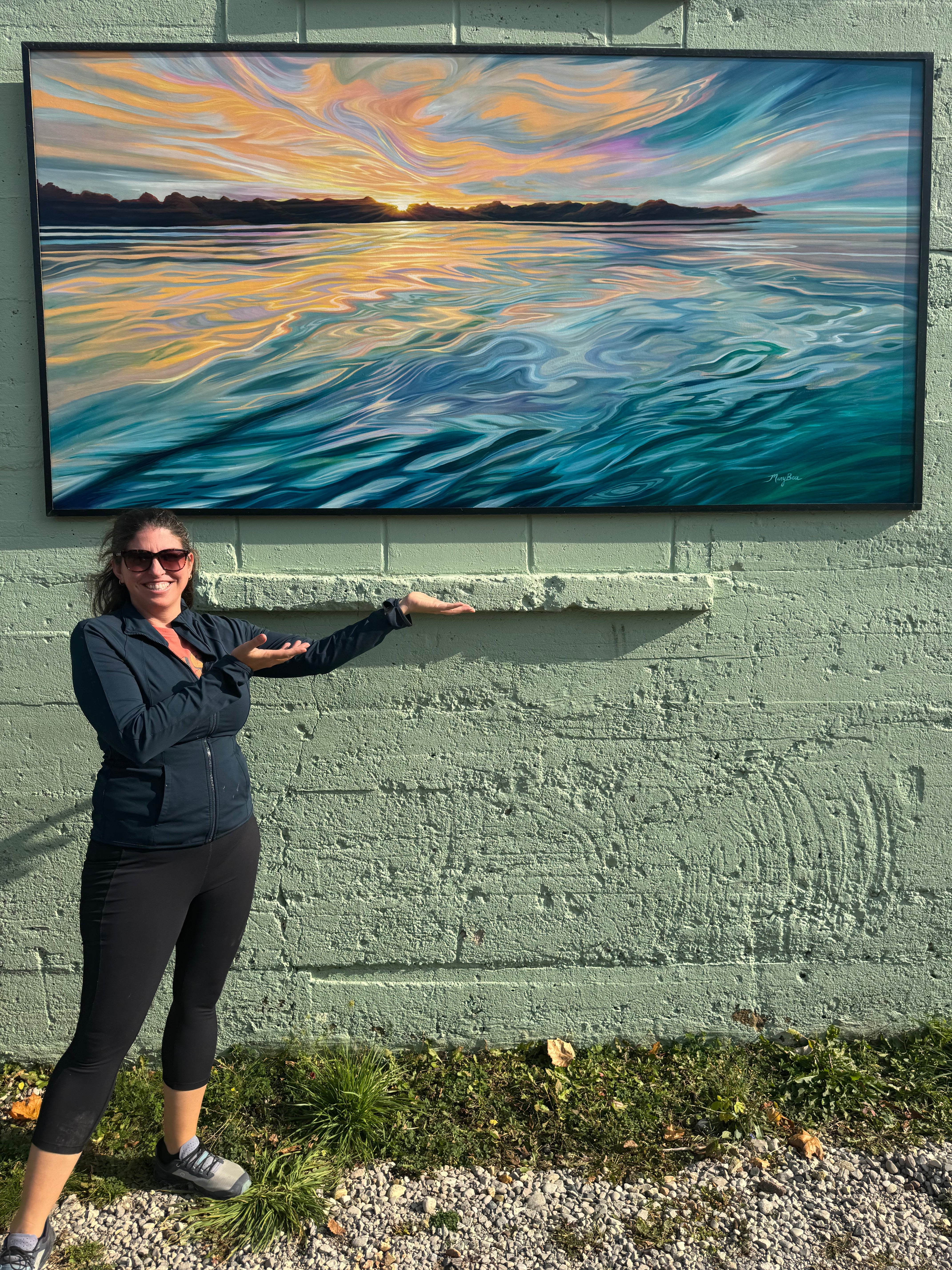 絵画 Mirror_Oil No.4 絵画 Mirror_Oil No.4 Amanti Art Fleur Silver