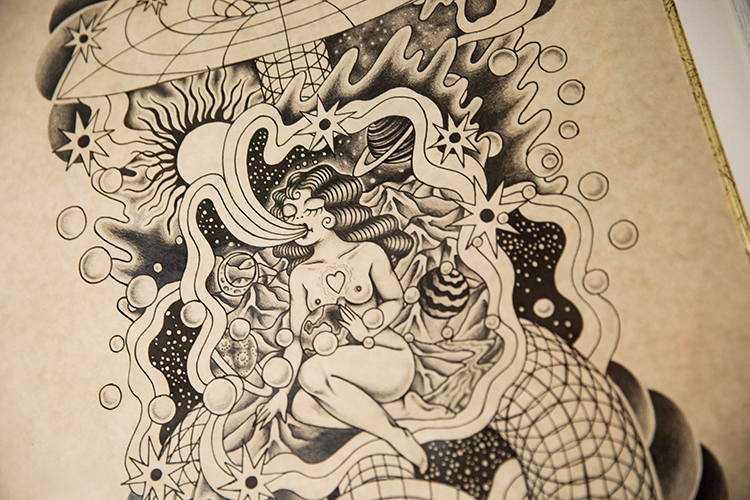 2月23日から『ビームス 神戸』でアートショウ“DIVINE ASCENSION”が