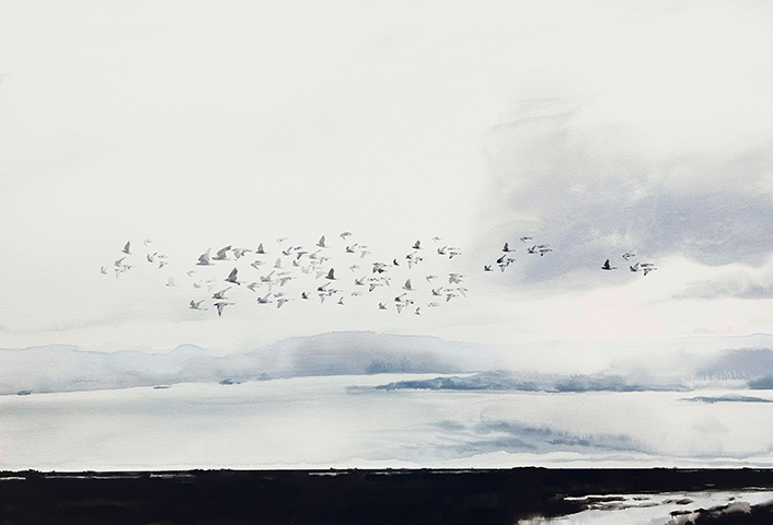 荻原美里の大阪初個展「キオクノタビ」が、京町堀『chignitta space