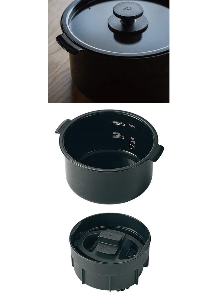 ZOJIRUSHI / 傷有/電気調理鍋 STAN. EL-KA23/ブラック/象印/ゾウジルシ