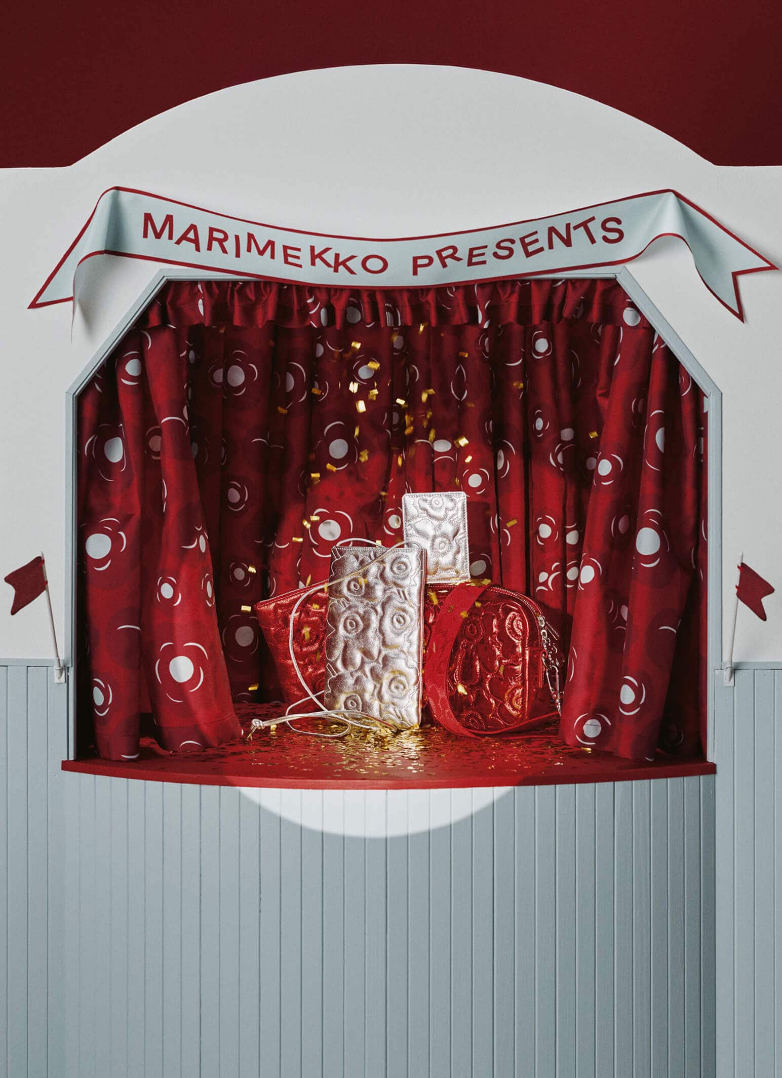 ✩︎⡱ マリメッコ Unikko Noren カーテン 90×120cm✩︎⡱ 日本限定