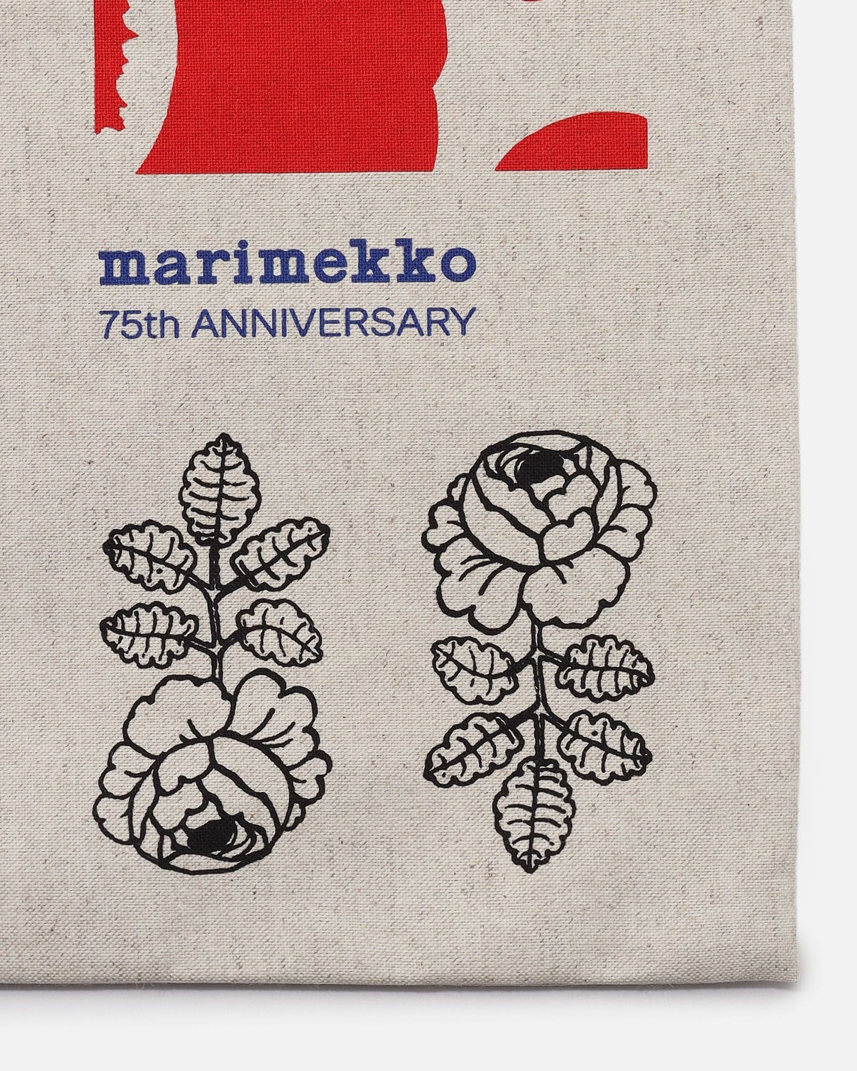 日本限定】75th anniversary トートバッグ | Marimekko Kioski