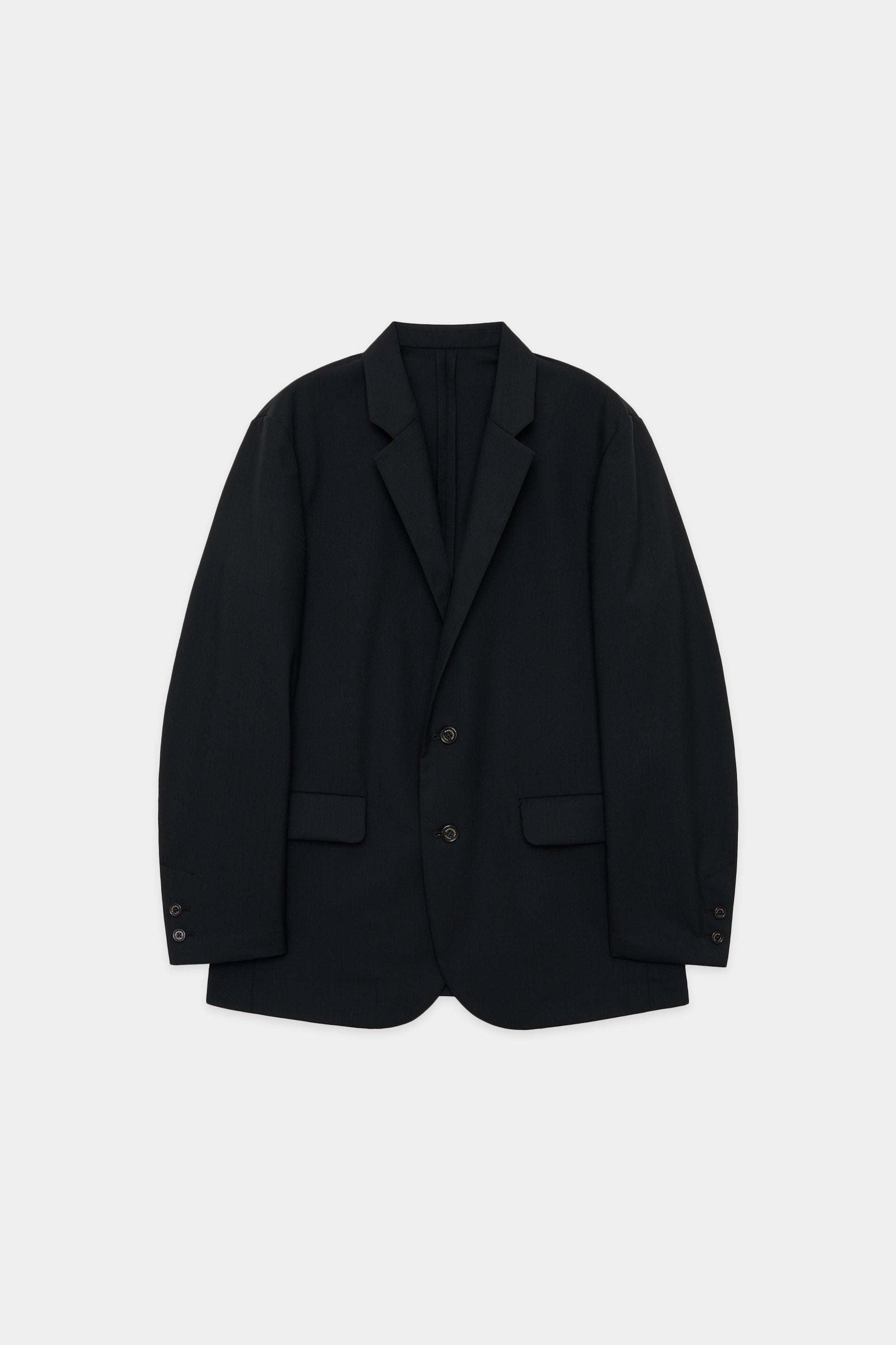 MARKAWARE WOOL TROPICAL FLIGHT JACKET ORGANIC WOOL TROPICAL WIDE