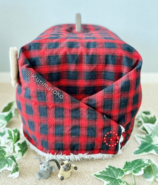 型紙不要☆猫ペット☆クレートキャリーカバーを簡単手作り