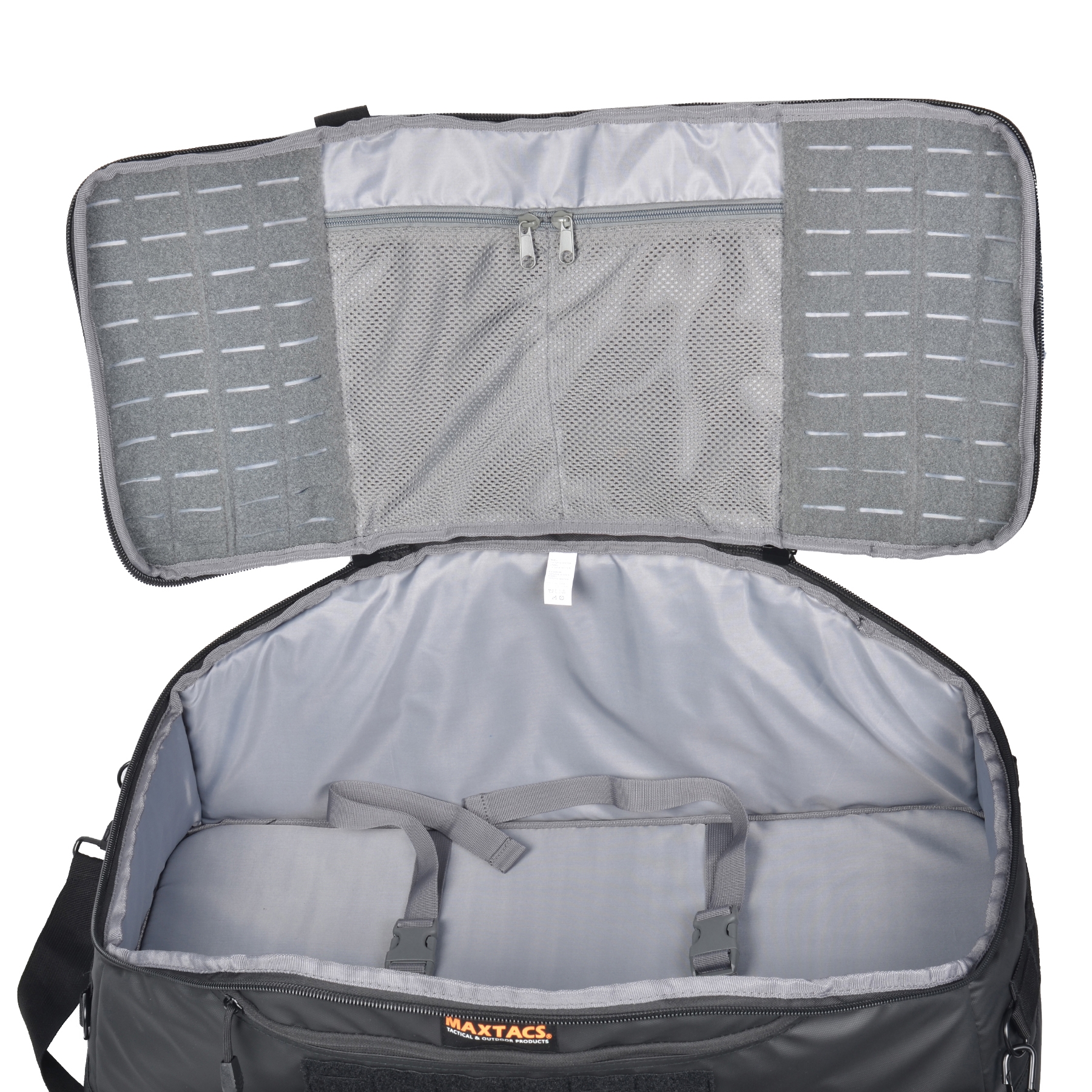 Tactical Black Voyage Duffle Bag - Maxtacs