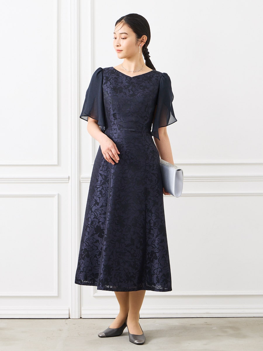 新品未使用】AIMER 3WAY フィットフレアドレス 【公式通販】