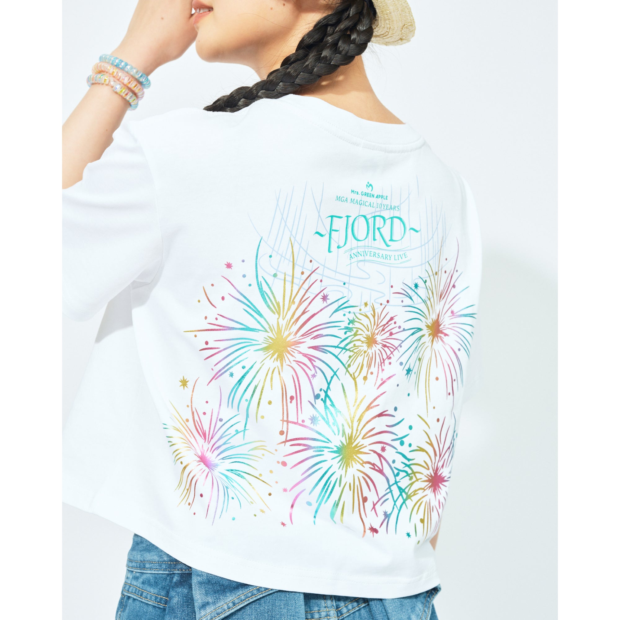 FJORD ロゴTシャツ / ホワイト – Mrs. GREEN APPLE OFFICIAL STORE