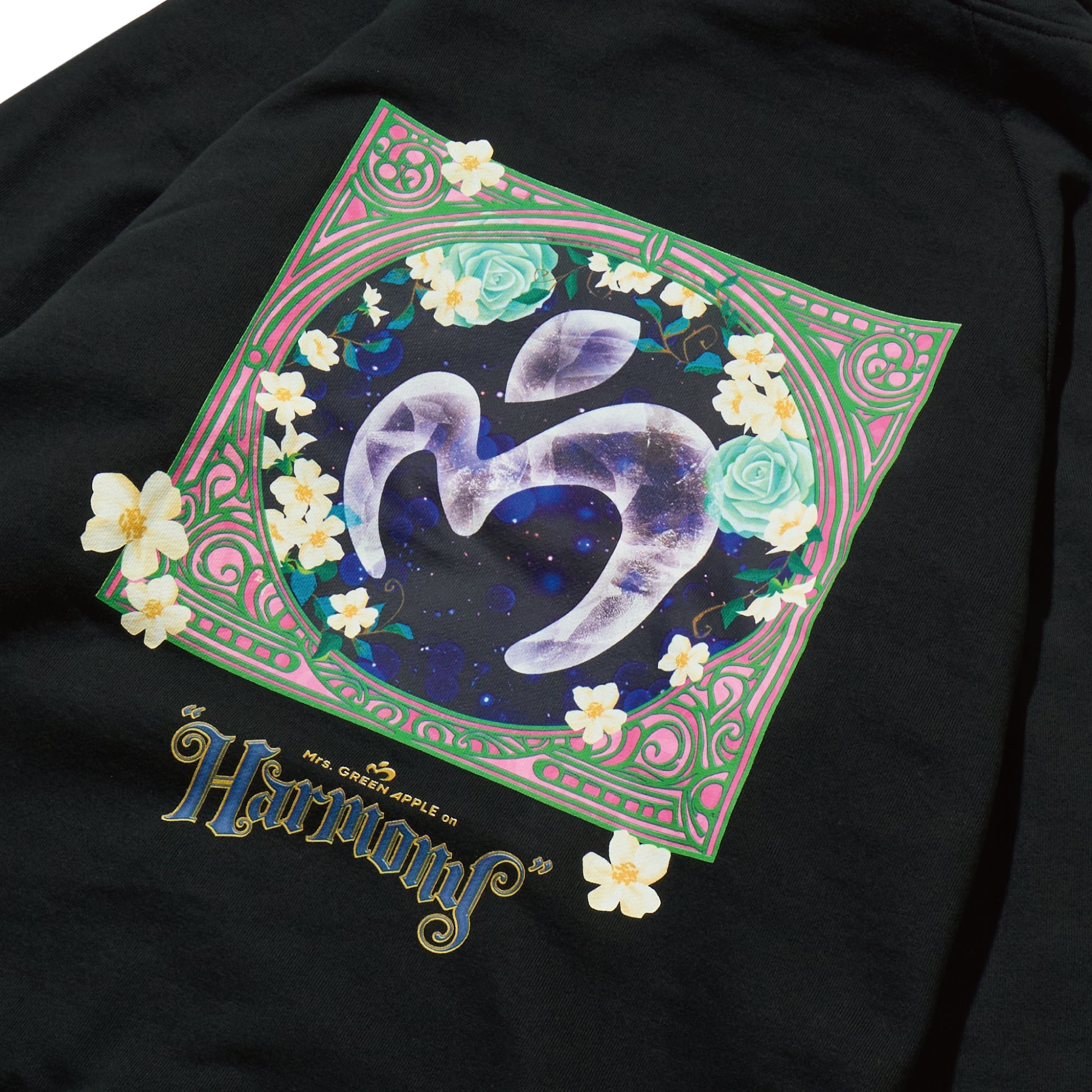 MGA on “Harmony” Hoodie / Black – Mrs. GREEN APPLE OFFICIAL STORE