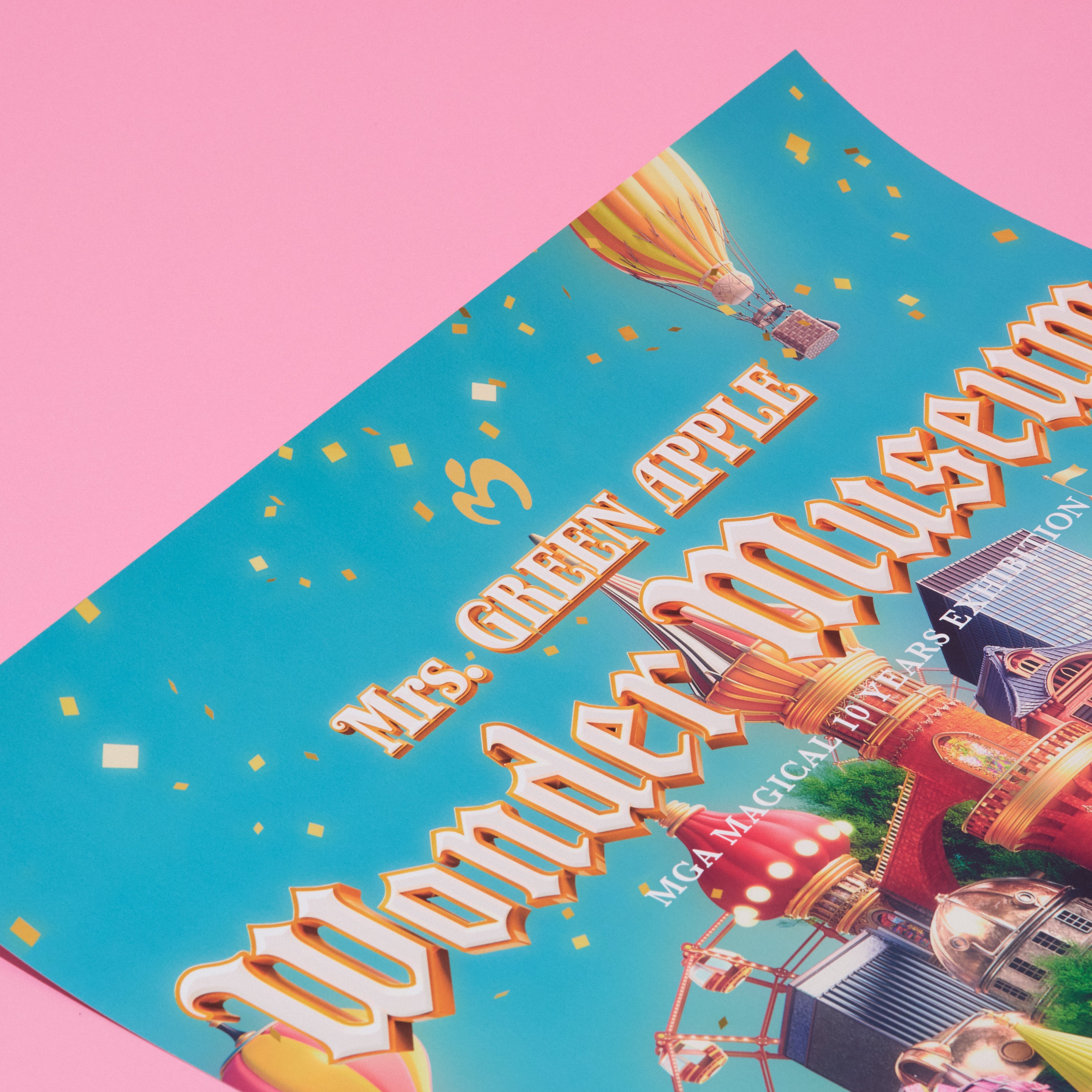 二次受付】Wonder Museum ポスター(B2サイズ) – Mrs. GREEN APPLE