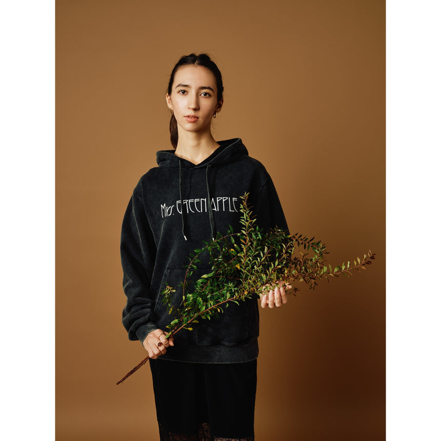 Mrs. GREEN APPLEバベルの塔フーディパーカーL ミセス バベルの塔