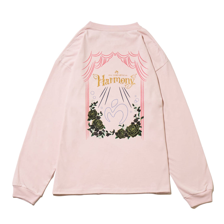 2次受付】MGA on “Harmony” Long Sleeve T-shirt / Pink＜受付期間