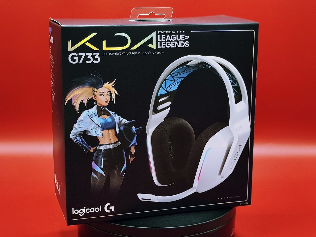 レビュー】ロジクール G733（K/DA）超軽量ワイヤレスヘッドセットは
