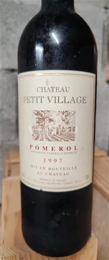 Vins Pomerol Château Petit Village - 1997 - Avis, conseil