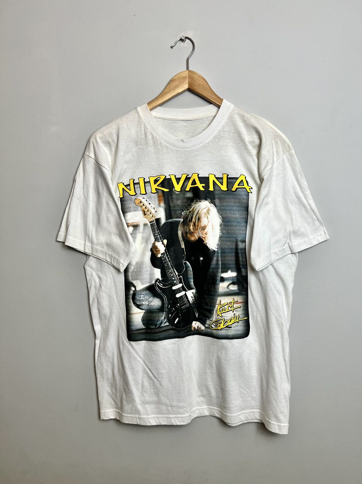 00s NIRVANA Kurt Cobain VTG Tシャツ 【公式通販】