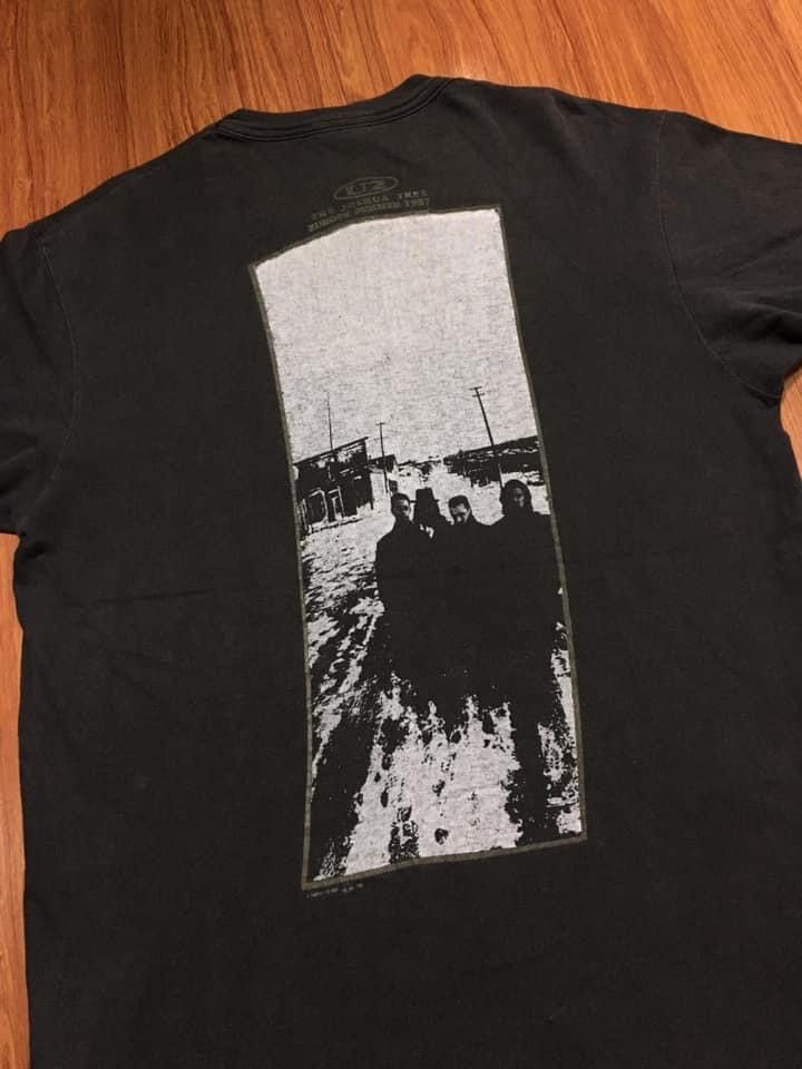 VINTAGE 80s 1987 U2 THE JOSHUA TREE EUROPE SUMMER TOUR SHIRT