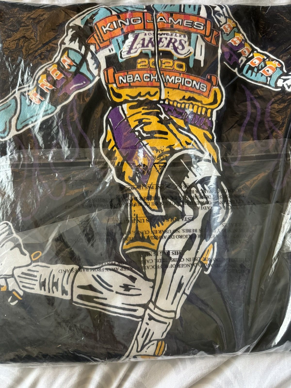 ミュージシャン WARREN LOTAS KING JAMES CHAMP TEE L WARREN LOTAS