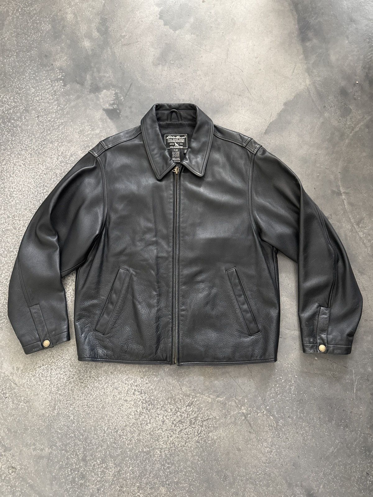 Vintage Eddie Bauer Leather Jacket