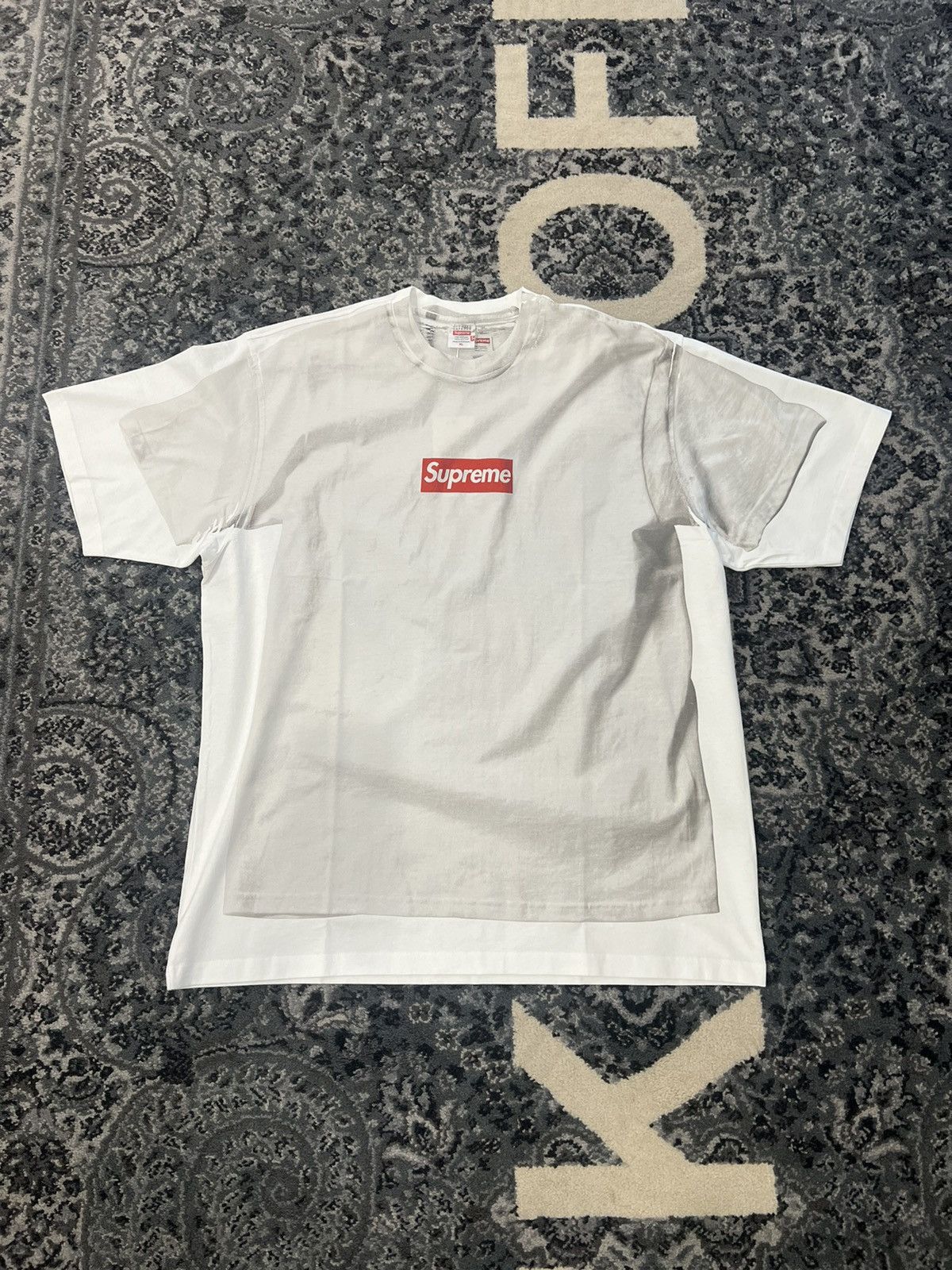Maison Margiela × Supreme SUPREME MM6 MAISON MARGIELA BOX LOGO TEE