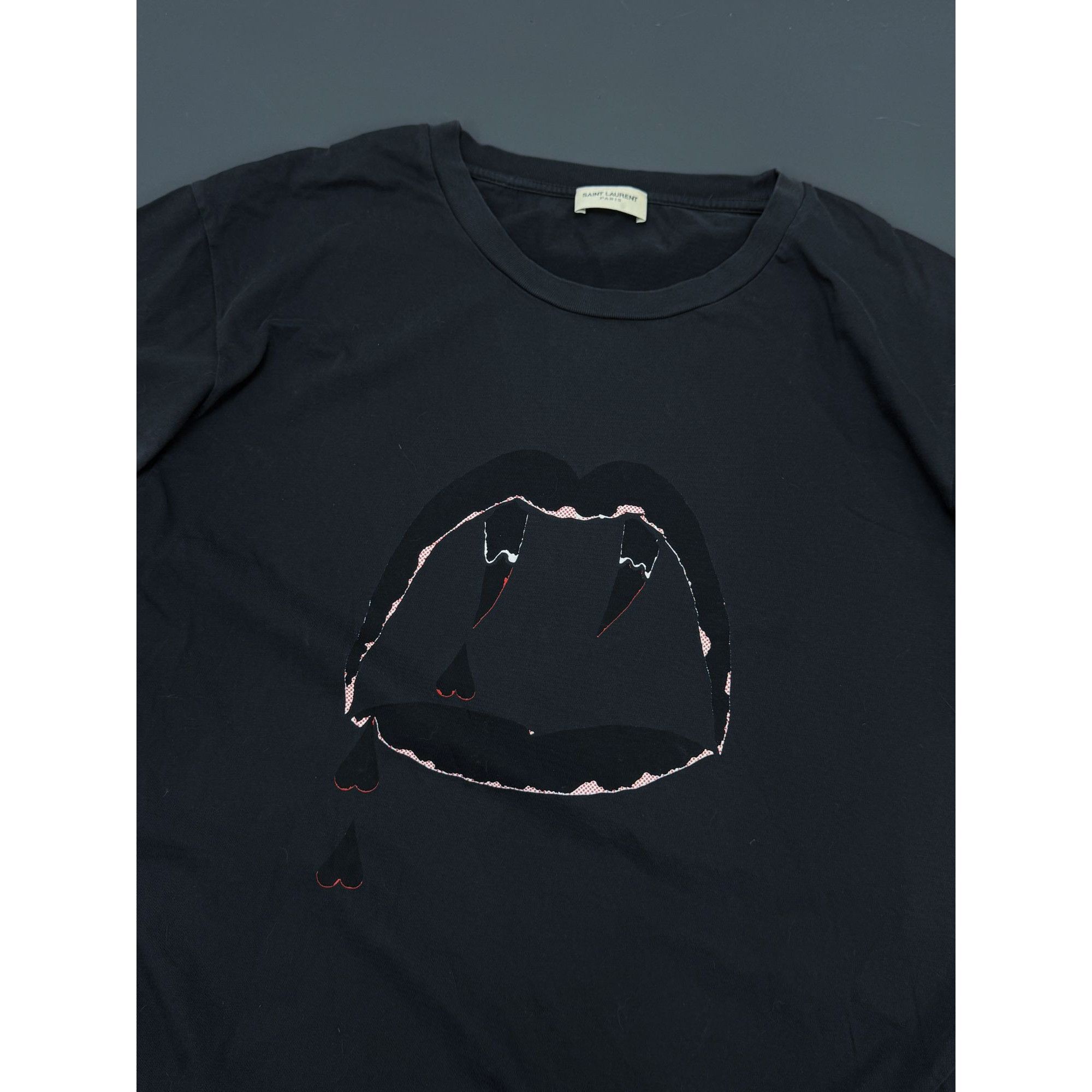 SAINT LAURENT Hedi期Vampire Tシャツ