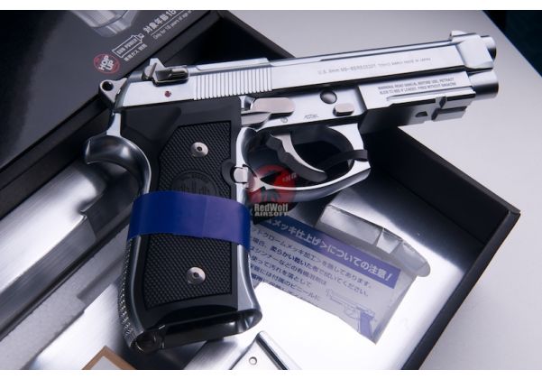 Tokyo Marui M9A1 Stainless GBB Airsoft Pistol | RedWolf
