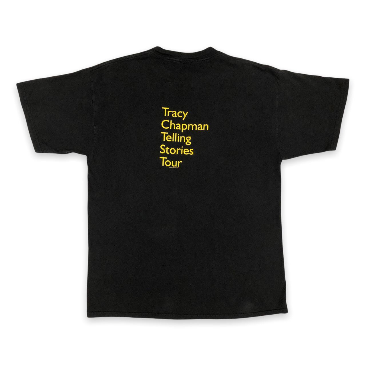 Tracy Chapman TELLING STORIES 00sツアーTシャツ Tracy Chapman