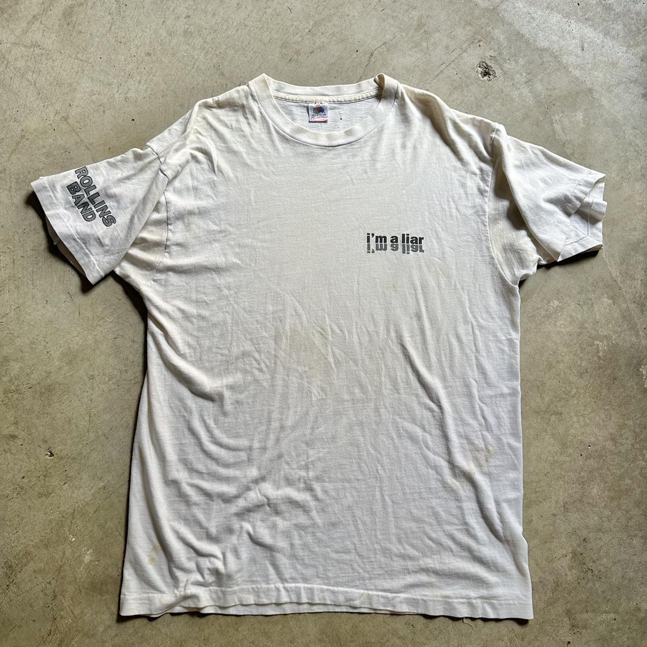 ROLLINS BAND / LIAR 1994年オフィシャルTシャツ