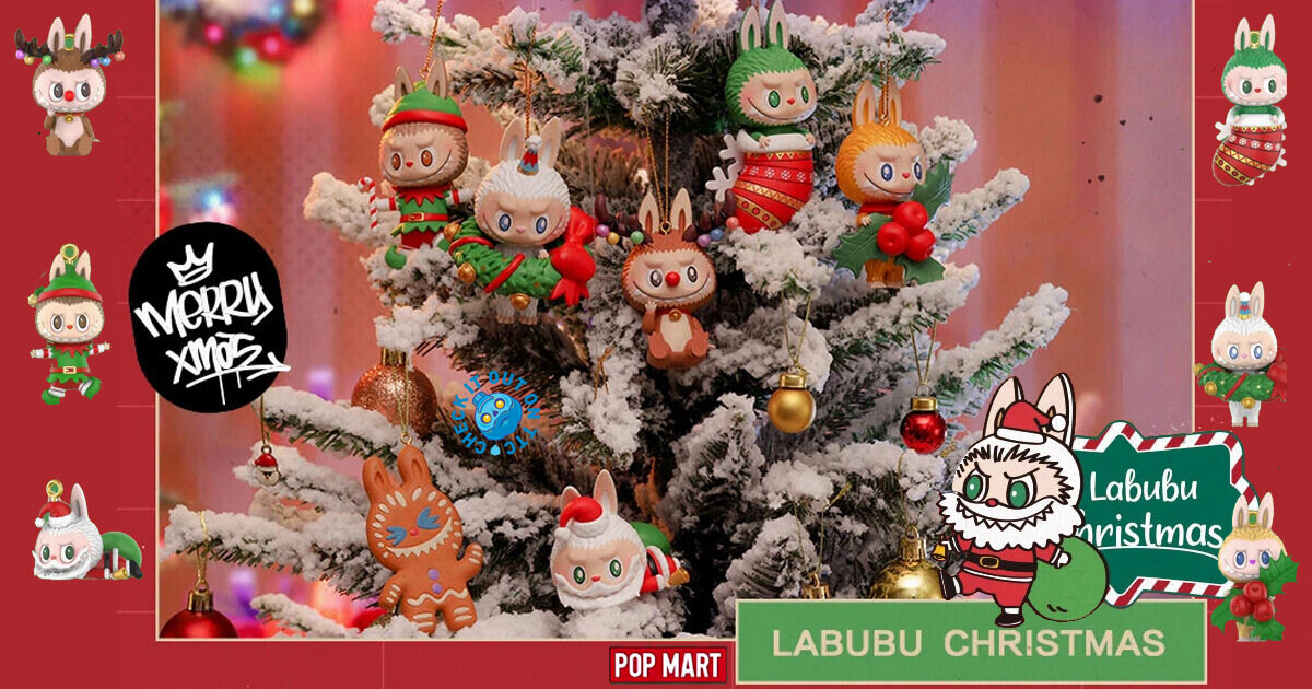 Labubu Christmas Series by Kasing Lung x POP MART - The Toy Chronicle