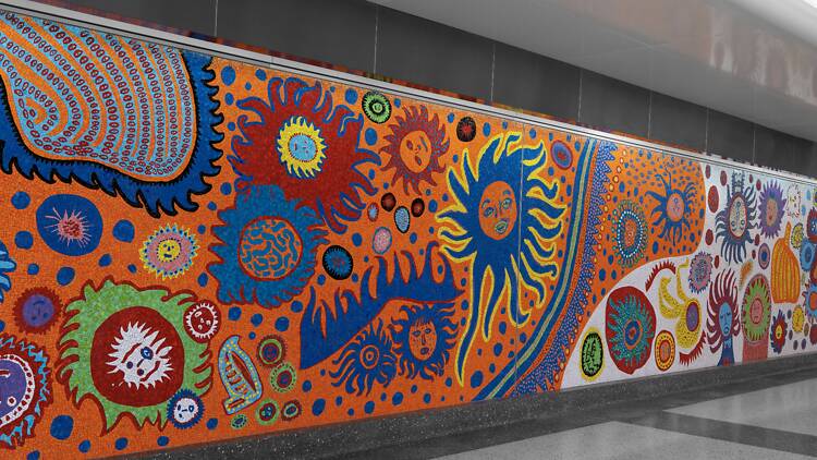 MTA taps Yayoi Kusama and Kiki Smith to create a mosaic for NYC's