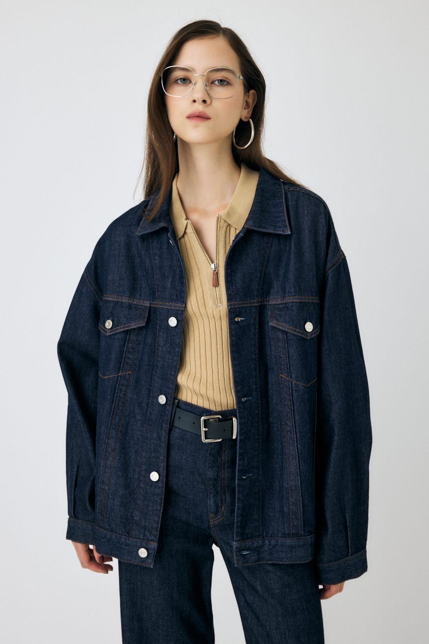 ら*見様 ずとまよ デニム オーバーサイズ ジャケット OverSize Denim