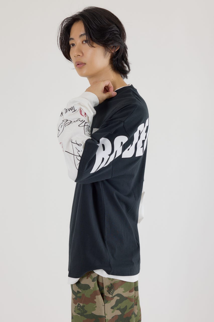 RODEO CROWNS WIDE BOWL | 【UNISEX】オーバーロゴレイヤードロング