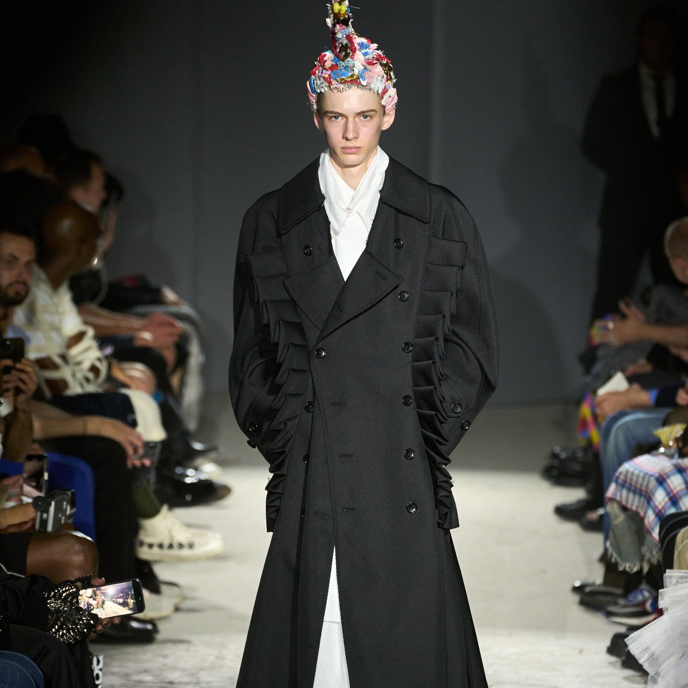 コム デ ギャルソン・オム プリュスが奏でる、希望の詩。エリック