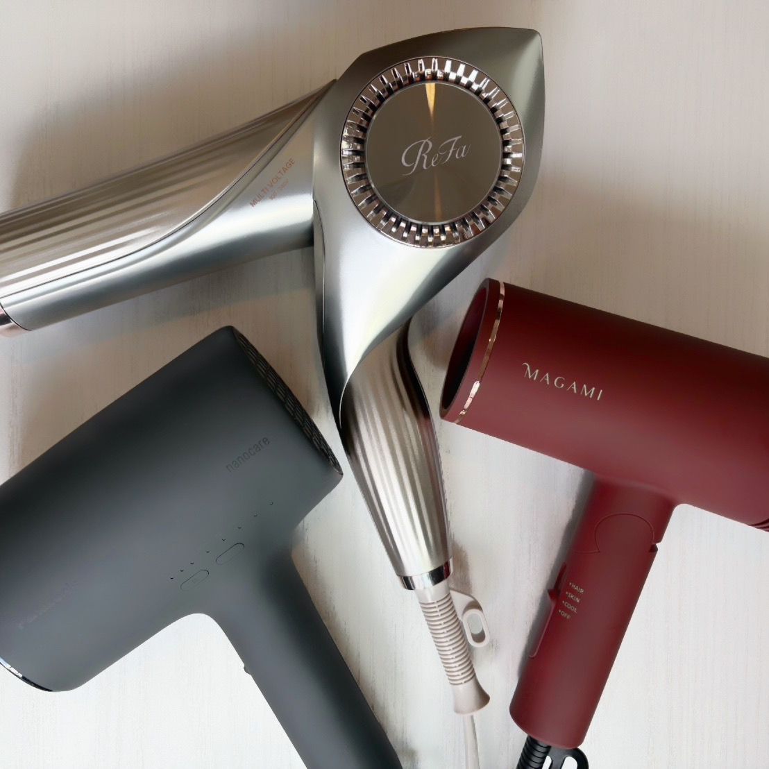 乾かすだけで美髪に。進化した“ケアドライヤー”注目の3品を使い比べ