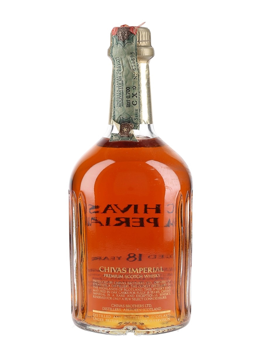 CHIVAS IMPERIAL 18 YO 70 CL 43 % BOTTLED IN THE 90'S - Prodotti