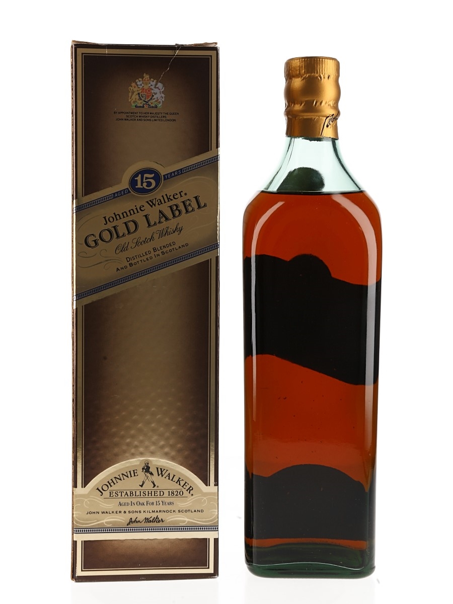 Johnnie Walker Gold Label 15 Year Old - Lot 182098 - Buy/Sell