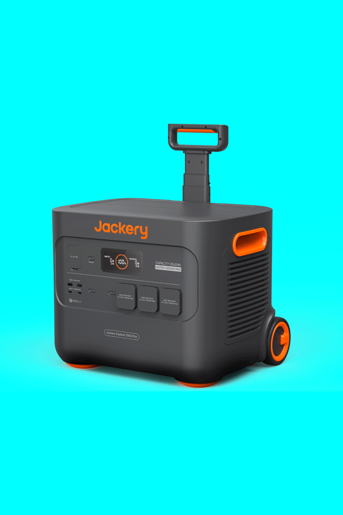 Jackery ポータブル電源 2000 Plus」は機能満載でキャンプでも安定した