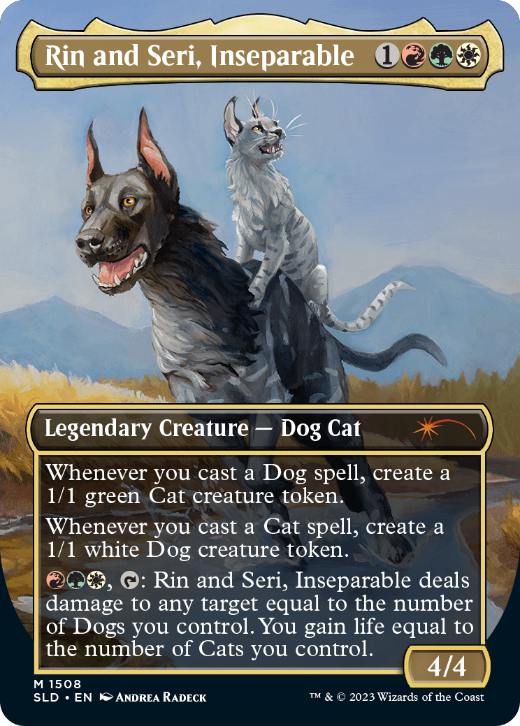 Secret Lair Commander Deck: Raining Cats and Dogs
