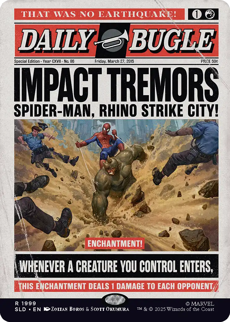 MTGスパイダーマンのSecret Lair】Marvel's Spider-Man Superdropが